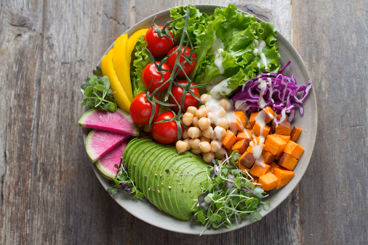 Fresh healthy ingredients